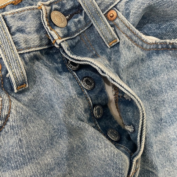 Levi's Ribcage Straight Ankle Jeans Size 26 - Picture 7 of 10